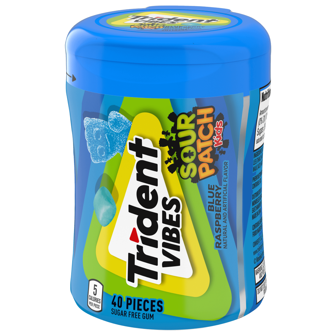 TRIDENT VIBES BLUERASPBERRY SF 40PCS